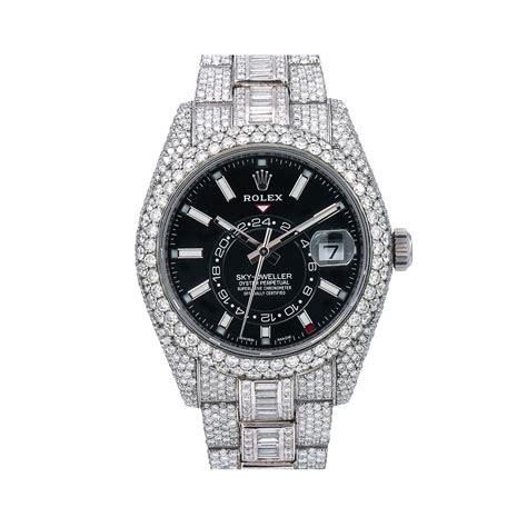 rolex sky dweller 32694|rolex sky dweller diamond bezel.